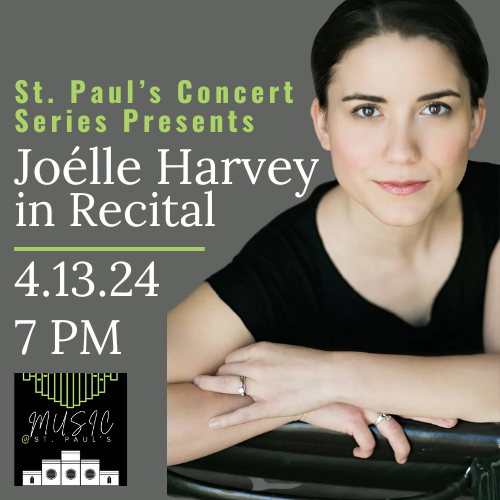 Concert: Joelle Harvey in Recital 