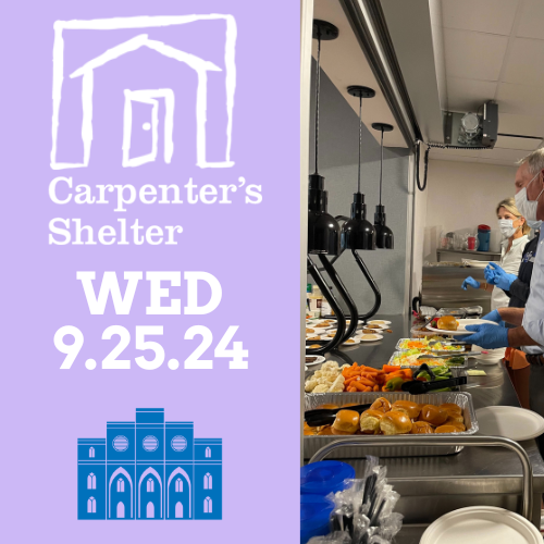 Carpenters Shelter Dinner